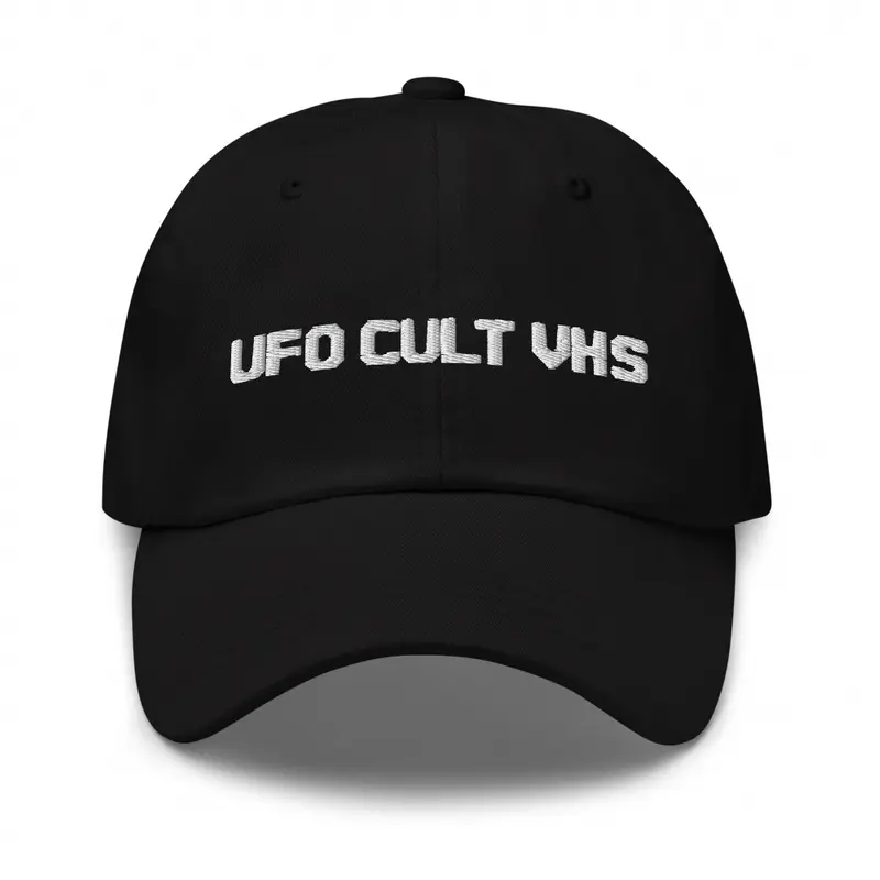 UFO CULT VHS dad hat